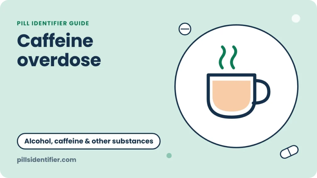 Illustration for the Pill Identifier guide: Caffeine overdose