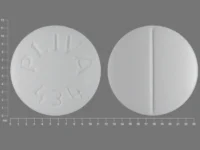 Pill with imprint PLIVA 434, white, round, 11 mm (Trazodone Hydrochloride 100 mg)