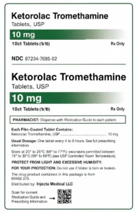 Pill with imprint KT, white, round, 8 mm (Ketorolac Tromethamine 10 mg)