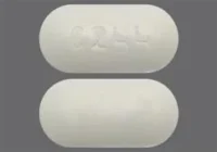 Pill with imprint C244, white, capsule, 21 mm (Darunavir 800 mg)