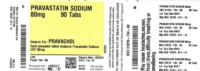 Pill with imprint PB 4, yellow, oval, 17 mm (Pravastatin Sodium 80 mg)