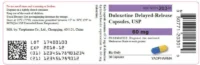 Pill with imprint Y203 60mg, blue & yellow, capsule, 19 mm (Duloxetine Hydrochloride 60 mg)