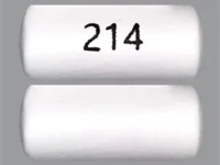 Pill with imprint 214, white, round, 15 mm (Methylphenidate Hydrochloride 36 mg)