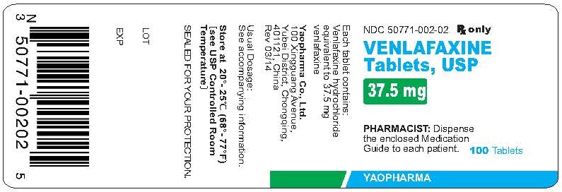 Pill with imprint Y02, pink, round, 7 mm (Venlafaxine Hydrochloride 37.5 mg)