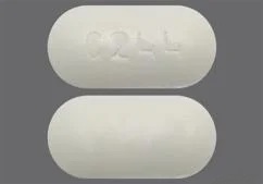 Pill with imprint C244, white, capsule, 21 mm (Darunavir 800 mg)