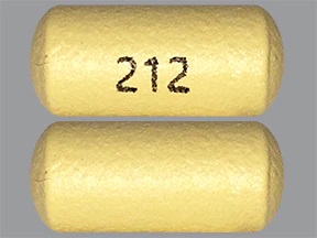 Pill with imprint 212, yellow, round, 12 mm (Methylphenidate Hydrochloride 18 mg)