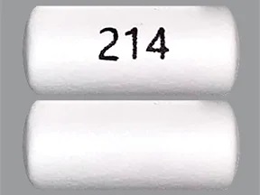 Pill with imprint 214, white, round, 15 mm (Methylphenidate Hydrochloride 36 mg)